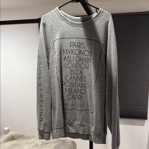 Gray Crewneck Sweater by